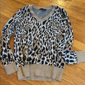 Banana Republic Leopard Print Sweater